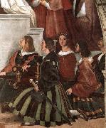 RAFFAELLO Sanzio The Mass at Bolsena oil on canvas